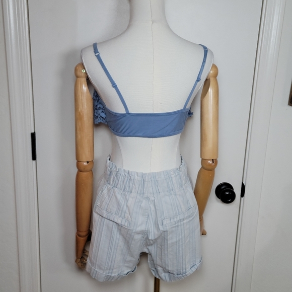 Victoria's Secret Blue Lace Eyelet Bra Size Large - Picture 5 of 7